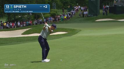 Jordan Spieth | Round 1 | 13th hole | Shot 2 | 2025 the Memorial
