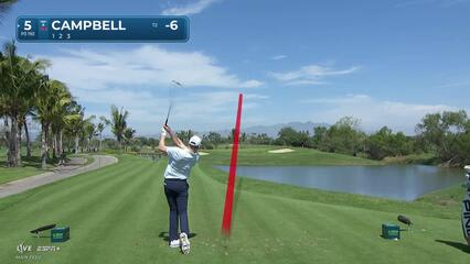Brian Campbell | Round 1 | 5th hole | Shot 1 | 2025 Mexico Open