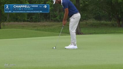 Kevin Chappell | Round 2 | 2nd hole | Shot 4 | 2025 Zurich Classic