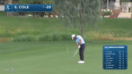Eric Cole | Round 3 | 9th hole | Shot 2 | 2026 The American Express