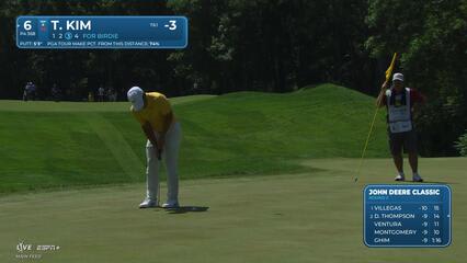 Tom Kim | Round 2 | 6th hole | Shot 3 | 2025 John Deere