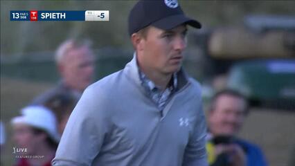 Jordan Spieth | 2023 WM Phoenix Open | Round 2 | 13th hole | Shot 3