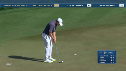 Matt Fitzpatrick | Round 2 | 18th hole | Shot 3 | 2026 THE PLAYERS