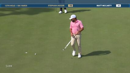 Stephan Jaeger | Round 3 | 13th hole | Shot 4 | 2025 THE PLAYERS