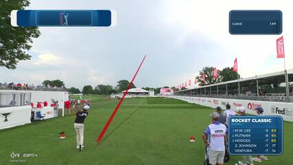 Kristoffer Ventura | Round 1 | 15th hole | Shot 1 | 2025 Rocket Classic