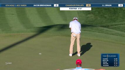 Chandler Phillips | Round 1 | 6th hole | Shot 5 | 2025 THE PLAYERS