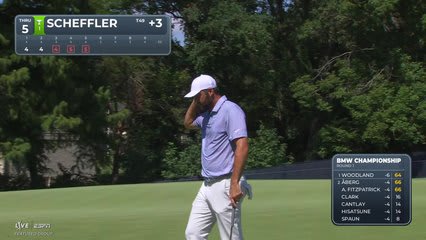 Scottie Scheffler | Round 1 | 5th hole | Shot 5 | 2026 BMW Championship