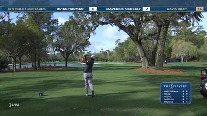 Davis Riley | Round 1 | 6th hole | Shot 1 | 2026 THE PLAYERS