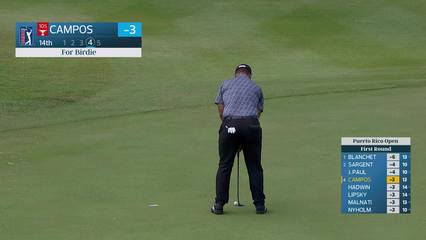 Rafael Campos | Round 1 | 14th hole | Shot 4 | 2026 Puerto Rico