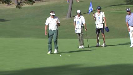 Bernhard Langer | Round 2 | 14th hole | Shot 6 | 2025 Dominion
