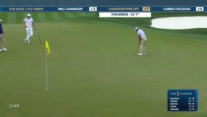 Chandler Phillips | Round 4 | 6th hole | Shot 4 | 2025 THE PLAYERS