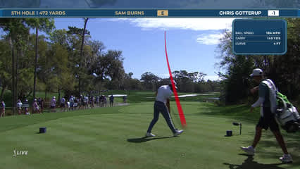 Sam Burns | Round 3 | 5th hole | Shot 1 | 2026 THE PLAYERS