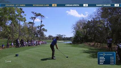 Wyndham Clark | Round 1 | 5th hole | Shot 1 | 2025 THE PLAYERS