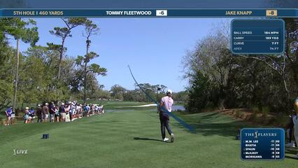 Jake Knapp | Round 3 | 5th hole | Shot 1 | 2025 THE PLAYERS