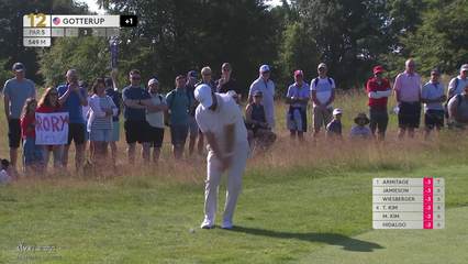 Chris Gotterup | Round 1 | 12th hole | Shot 3 | 2026 Genesis Scottish Open