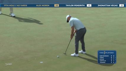 Alex Noren | Round 1 | 17th hole | Shot 3 | 2026 THE PLAYERS