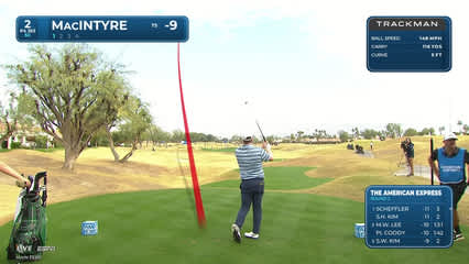 Robert MacIntyre | Round 2 | 2nd hole | Shot 1 | 2026 The American Express