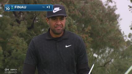 Tony Finau | Round 1 | 1st hole | Shot 4 | 2025 Genesis