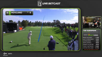 Viktor Hovland | Round 1 | 10th hole | Shot 1 | 2026 The Genesis