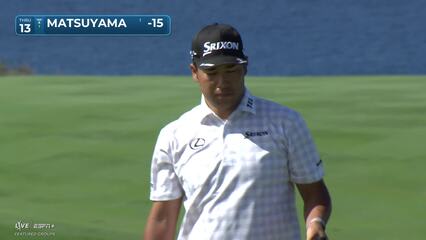 Hideki Matsuyama | Round 2 | 13th hole | Shot 3 | 2025 The Sentry