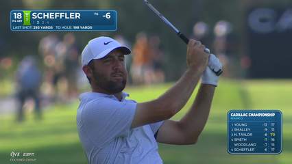 Scottie Scheffler | Round 2 | 18th hole | Shot 2 | 2026 Cadillac