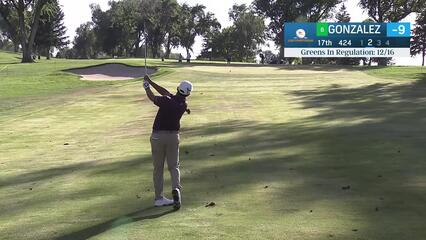 Emilio Gonzalez | Round 2 | 17th hole | Shot 2 | 2025 Utah Championship