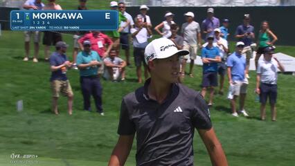 Collin Morikawa | Round 1 | 1st hole | Shot 2 | 2025 Travelers