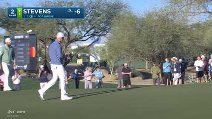 Sam Stevens | Round 2 | 2nd hole | Shot 3 | 2026 WM Phoenix Open