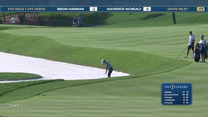 Davis Riley | Round 2 | 5th hole | Shot 2 | 2026 THE PLAYERS