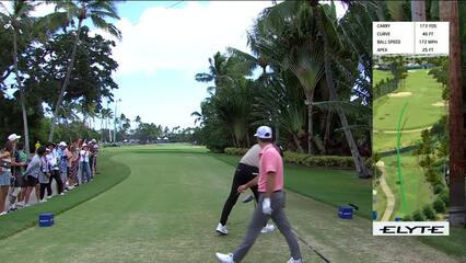 Patrick Fishburn | Round 3 | 9th hole | Shot 1 | 2025 Sony Open