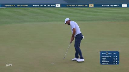 Scottie Scheffler | Round 1 | 11th hole | Shot 4 | 2026 THE PLAYERS