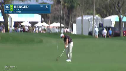 Daniel Berger | Round 4 | 10th hole | Shot 3 | 2026 Cognizant Classic