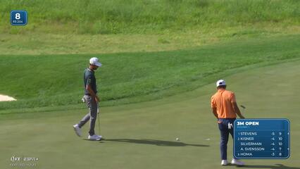 Adam Svensson | Round 1 | 8th hole | Shot 3 | 2025 3M Open