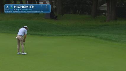 Joe Highsmith | Round 1 | 3rd hole | Shot 4 | 2025 Travelers