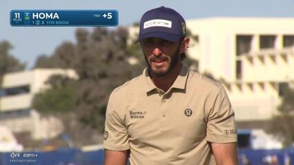 Max Homa | Round 1 | 11th hole | Shot 3 | 2025 Farmers