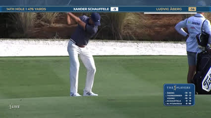 Ludvig Aberg | Round 3 | 14th hole | Shot 2 | 2026 THE PLAYERS