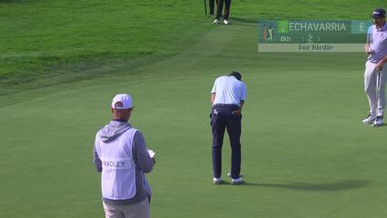 Nico Echavarria | Round 3 | 8th hole | Shot 2 | 2025 Genesis