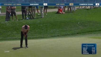 Karl Vilips | Round 2 | 15th hole | Shot 5 | 2025 THE PLAYERS