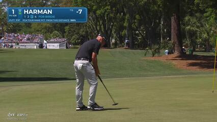 Brian Harman | Round 3 | 1st hole | Shot 3 | 2025 RBC Heritage