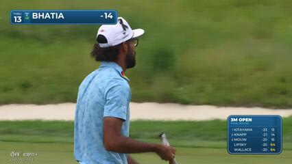 Akshay Bhatia | Round 4 | 13th hole | Shot 3 | 2025 3M Open