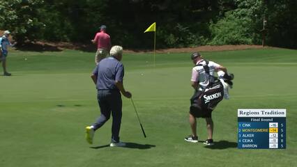 Colin Montgomerie | Round 4 | 6th hole | Shot 3 | 2026 Tradition
