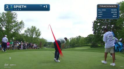 Jordan Spieth | Round 1 | 2nd hole | Shot 1 | 2025 the Memorial