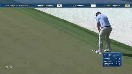 Sepp Straka | Round 2 | 1st hole | Shot 4 | 2026 THE PLAYERS