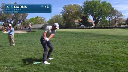 Sam Burns | Round 2 | 4th hole | Shot 3 | 2025 Arnold Palmer Invitational