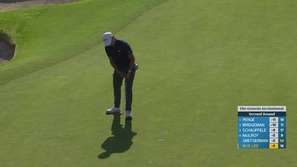 Min Woo Lee | Round 2 | 17th hole | Shot 4 | 2026 The Genesis