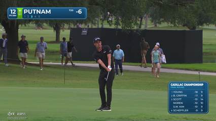Andrew Putnam | Round 4 | 12th hole | Shot 3 | 2026 Cadillac