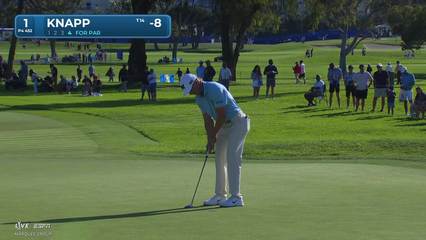 Jake Knapp | Round 3 | 1st hole | Shot 4 | 2026 Farmers