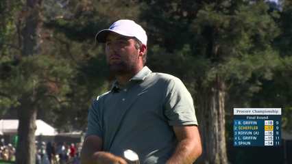 Scottie Scheffler | Round 4 | 10th hole | Shot 2 | 2025 Procore