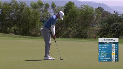 Alex Smalley | Round 4 | 5th hole | Shot 3 | 2025 Mexico Open