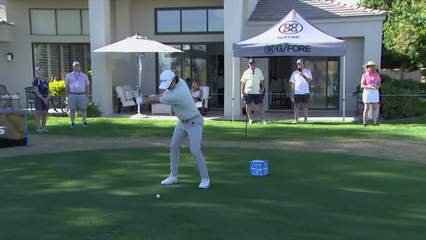 Min Woo Lee | Round 2 | 12th hole | Shot 1 | 2026 The American Express